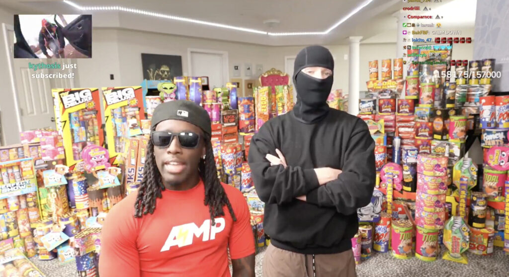 Was Kai Cenat and MrBeast’s fireworks fiasco real or fake?